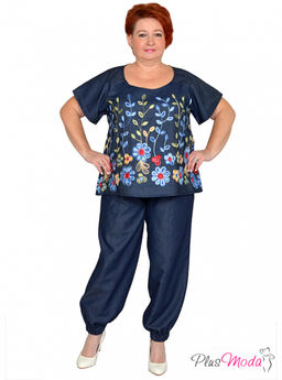 Туника Модель №1466 размеры 44-84 - Plusmoda фото 22
