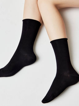 Цена за 2 пары. Носки Короткие CONTE Меланжевые носки COMFORT графит - Conte elegant фото 8