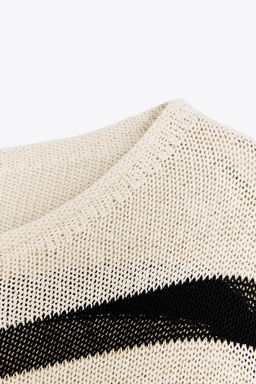 STRIPED KNIT SWEATER - Zara фото 9