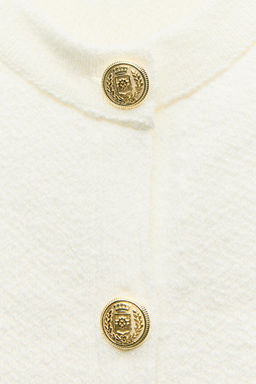 PLAIN KNIT CARDIGAN - Zara фото 14