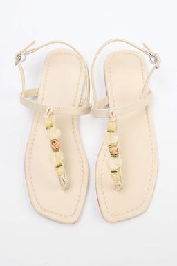 Bej Kad?n Sandalet TAKSS26SD00010