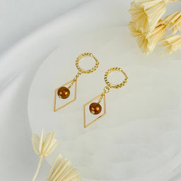 Серьги из Жемчуга тон.