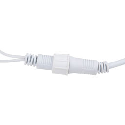ULD-S1000-120/SWK WARM WHITE IP67 Гирлянда светодиодная со статическим свечением, 10м. Соединяемая.120 светодиодов. Теплый белый свет. Провод белый. ТМ Uniel