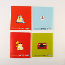 Тетради предметные, 48 л., А5, набор из 4 шт. «Персонажи»