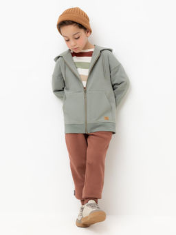 КР 400447/коричневый брюки для мал