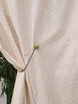 Рогожка Сингония цв.бл.пыльная роза/бл.желтый, (комп), ш.1.5м, хлопок-100%, 170гр/м.кв - Купава фото 2