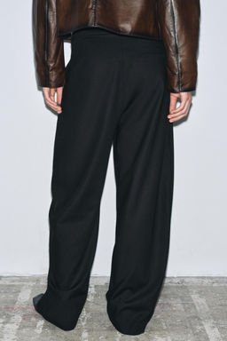 ZW COLLECTION FLOWING BALLOON TROUSERS - Zara фото 3