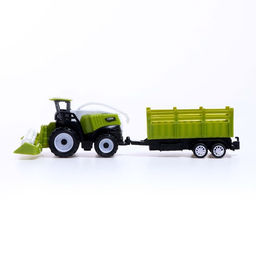 Комбайн инерционный Фермер, с прицепом - Автоград фото 2