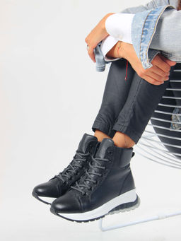 Ботинки 311.AVATARbl. Черный макс/Байка