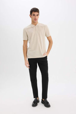 Regular Fit Polo Yaka K?sa Kollu Polo Tisort - Defacto фото 5