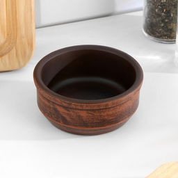 Кокотница для жюльена «Гладь», 100 мл, 8×3.5 см, красная глина