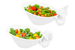 Набор 2 салатника Elan Gallery Кролики фарфор 175 мл 16×13×6,3 см  фото 12