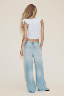 RUFFLED TOP - Zara фото 5