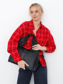 Сумка 1105CH black Polina&Eiterou