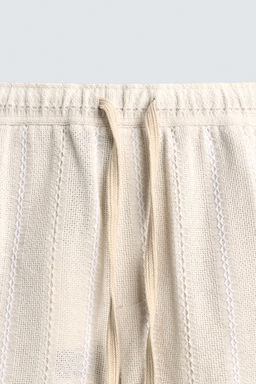 BERMUDA JACQUARD GEOM?TRICO / Crudo - Zara фото 9