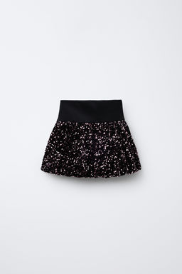 SEQUIN BALLOON SKIRT - Zara фото 2
