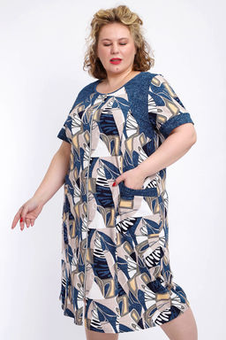 Халат 004 домашний на молнии