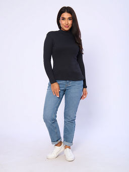 РАСПРОДАЖА Водолазка женская_915/темно-серый - Ihomelux фото 5