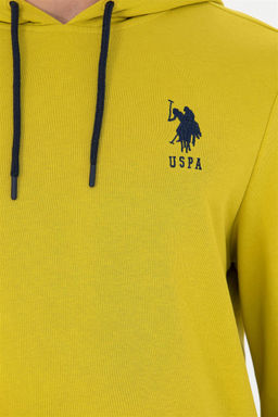 U. S. Polo Assn Мужская базовая толстовка с капюшоном фисташкового цвета - U.s. polo assn фото 7