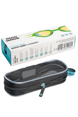 тренировочные очки Rapid COMP L rainbow, Rapid COMP L, Ray rainbow, Ray mirror, Ray - Mad wave фото 5