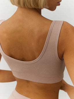 MY Топ бралетт на широких бретелях жен. рубчик DT402  фото 32