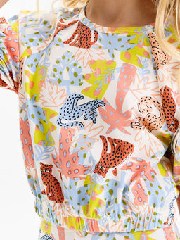 GFTY3390U Футболка-топ для девочек