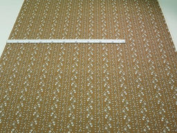 Импорт. хлопок Digital Цветущие дорожки цв.оливково-коричневый, ш.1.4м, хлопок-100%, 135гр/м.кв - Купава фото 5