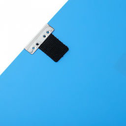 Папка-органайзер (короб) "Архивная" А4 23,4х31х5,5см, пластик, на липучке, цвет голубой (Китай)