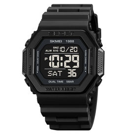 Часы наручные Skmei мужские электронные спортивные 1988black