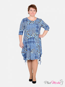 Платье Модель №25 размеры 52-68 - Plusmoda фото 6