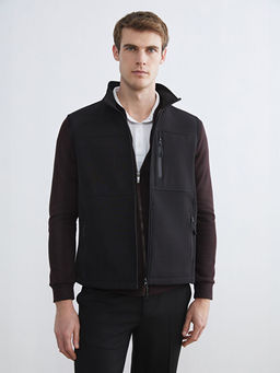 Standart Kal?p Dik Yaka Erkek Yelek