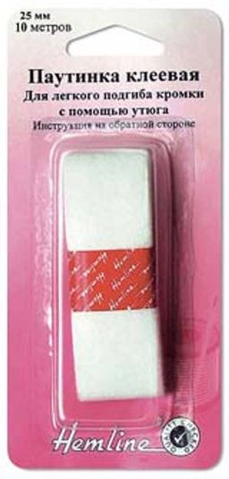 ПАУТИНКА КЛЕЕВАЯ 10М Х 25 ММ