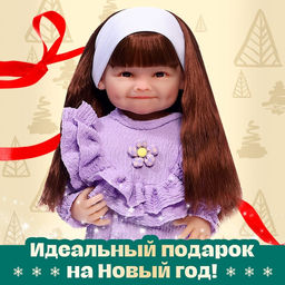 Пупс реборн Чудесная девочка, 53 см - Simaland фото 6