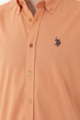 U. S. Polo Assn / Мужская рубашка с коротким рукавом в плитку - U.s. polo assn фото 7