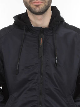 8798 DK. BLUE Куртка мужская демисезонная (100 гр. синтепон) - Fashion фото 10