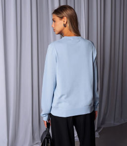 Джемпер #ОКТ125002, голубой