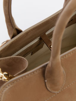 Женский тоут CALZETTI ASHLEY MEDIUM Артикул 4406304, бежевый  фото 5