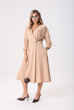 Платье Anastasia 1229.1 бежевый фото 8