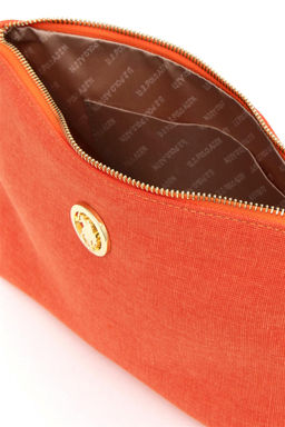 Женская оранжевая сумка через плечо Неожиданная скидка в корзине