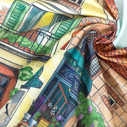 Скатерть Этель: Италия, 180 150 см, хлопок 100 %, саржа, 190 г/м  фото 12