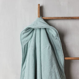 Халат махровый мужской SL HOME: Basic «Аззура», размер S, хлопок 100%, мятный