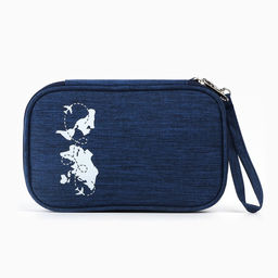 Органайзер для документов Путешествие-всегда хорошая идея, синий, 15 х 24 см