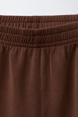 TROUSERS WITH MODAL AND CONTRASTING PIPING - Zara фото 3