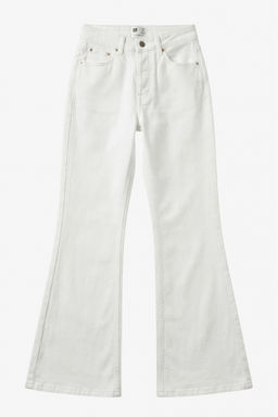 Джинсы клеш Белый