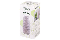 Ваза 28 см 2,5 л Соты латте - Elan gallery фото 4