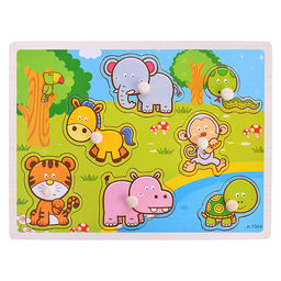 Пазл-вкладыш Животные Африки