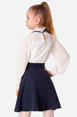 Юбка солнце для девочки школьная Happy Fox  фото 13