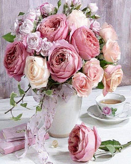 Картина по номерам на холсте и подрамнике 40х50 см