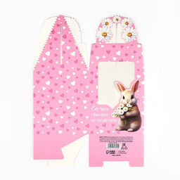 Цена за 2 шт. Коробка складная Самой милой 14?16?14 см