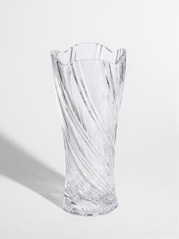 Ваза «Николь», 23.5×10.5 см, стекло, прозрачная